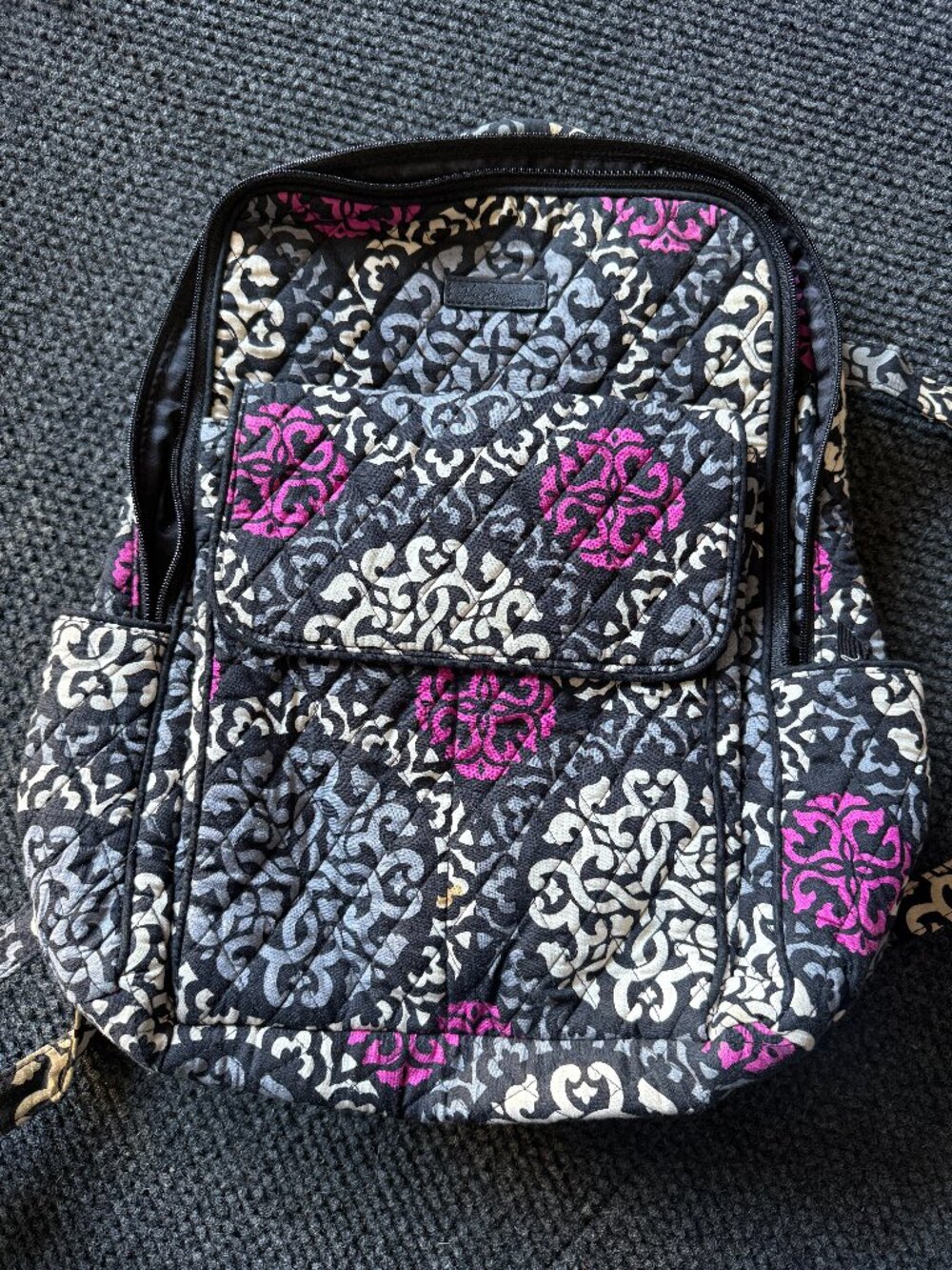 Vera Bradley Campus Backpack and Matching Wallet